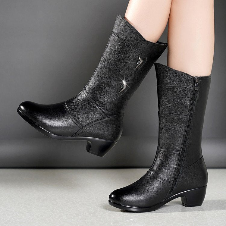 Monroe | Elegant mid calf boots