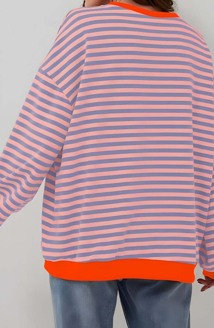 SANNE | STRIPED SWEATSHIRT