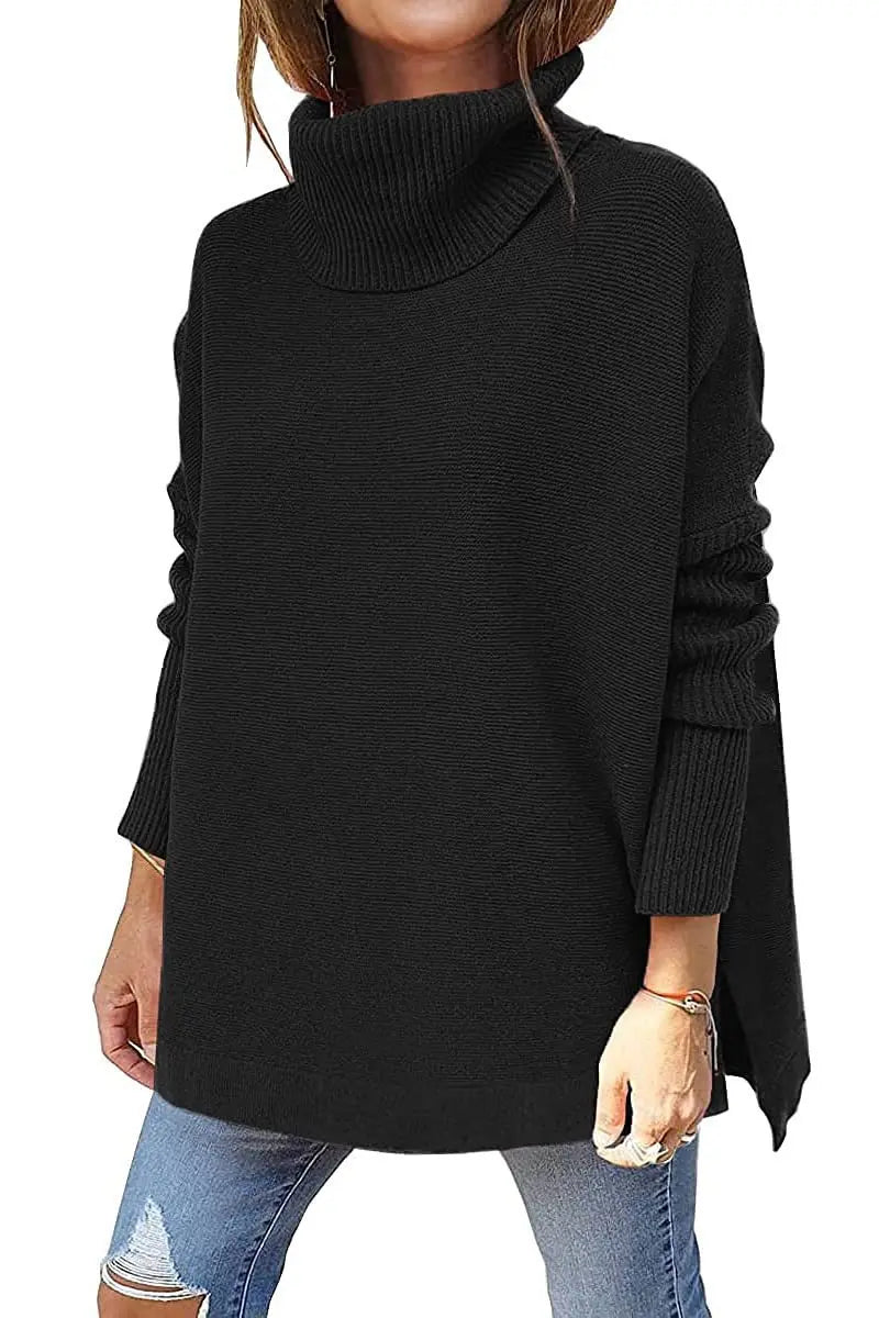 Kayla | High Neck Knitted Sweater