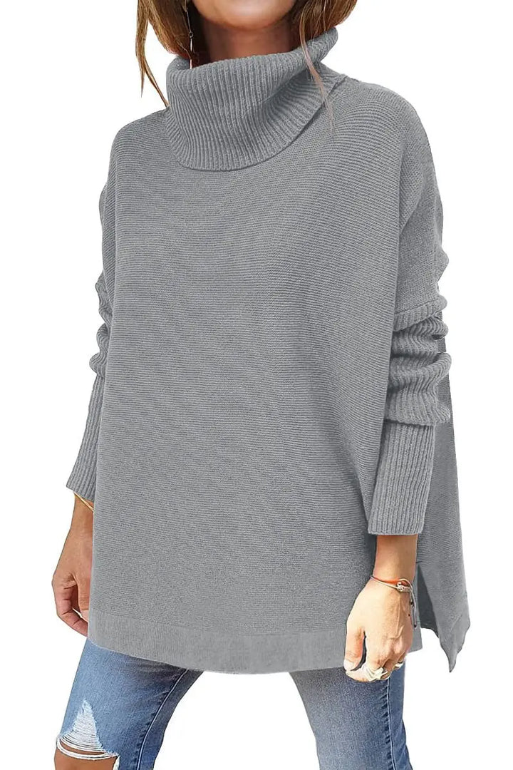 Kayla | High Neck Knitted Sweater