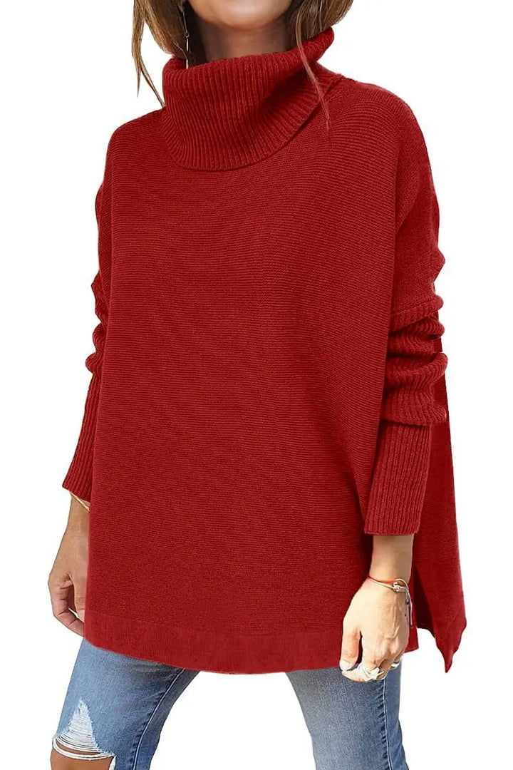 Kayla | High Neck Knitted Sweater