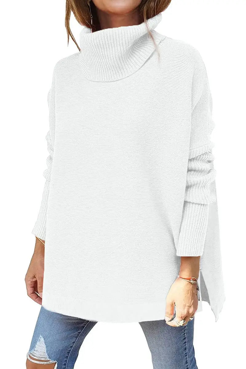 Kayla | High Neck Knitted Sweater