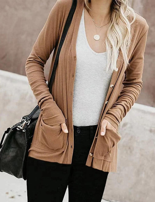 Alana | Casual Button Cardigan