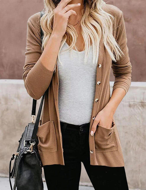 Alana | Casual Button Cardigan